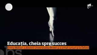 Educația, cheia spre succes pentru vedetele de la Hollywood