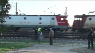 Bărbat călcat de tren, în Ploieşti. A fost sinucidere, spun martorii