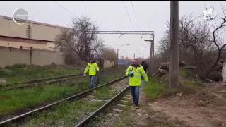 Bărbat lovit de tren în Constanţa. Victima a supravieţuit, dar va rămâne fără picioare