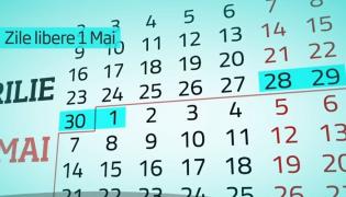 E oficial, bugetarii vor avea minivacanţă de 4 zile şi de 1 Mai