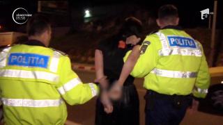 Şoferiţă la un pas să ajungă cu maşina în Balta Pipera. Tânăra a fost încătuşată, după ce a refuzat să sufle în etilotest