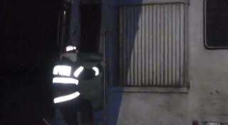 Clipe de groază pentru 200 de pasageri, pe ruta Baia-Mare - Bucureşti. Locomotiva în care se aflau a luat foc în mers