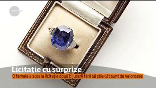 Licitație cu surprize. Un expert cu pietre prețioase a făcut o descoperire uluitoare