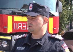 Un pompier din Prahova a abandonat sportul, pentru meseria de salvator de vieţi