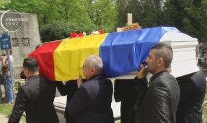 Ionela Prodan a fost înmormântată fără onoruri militare, în Cimitirul Bellu din București