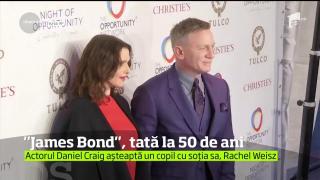 James Bond, tată la 50 de ani! Daniel Craig aşteaptă un copil cu actuala sa soţie, Rachel Weisz
