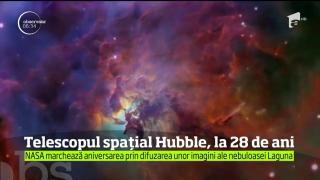 Imagini inedite difuzate de NASA, la cea de-a 28-a aniversare a telescopului orbital Hubble
