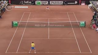 Simona Halep a câștigat meciul de Fed Cup