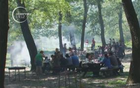 Sfântul Gheorghe, sărbătorit în avans, la iarbă verde