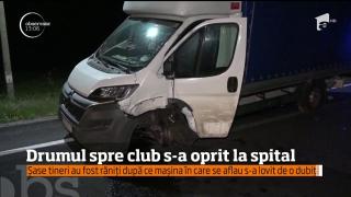 Accident în Mehedinţi. Șase tineri au ajuns la spital