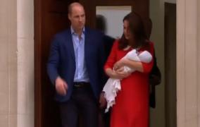 Prinţul William şi Ducesa de Cambridge au prezentat publicului noua perlă a Casei Regale a Marii Britanii!