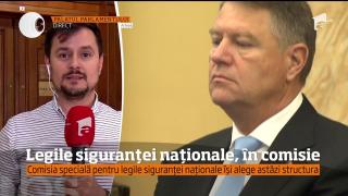Motiv de dispută între preşedintele ţării şi PSD. Legile siguranţei naţionale vor fi modificate
