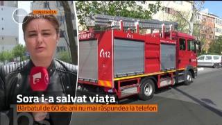 Clipe dramatice la Cernavodă, unde pompierii au fost chemaţi să salveze un bărbat blocat în casă, care nu mai dădea semne de viaţă