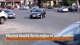 O tânără de 29 de ani din Bucureşti a considerat că a găsit locul de parcare perfect