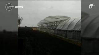 O furtună violentă a făcut ravagii într-o comună din Dâmboviţa