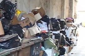 Orașul Arad, acoperit de munți de gunoaie