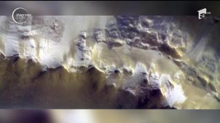 Primele imagini de pe Marte cu gheaţă, transmise de sonda spaţială TGO
