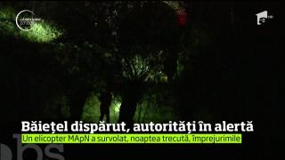 Operaţiune de căutare de amploare în judeţul Cluj. Un băieţel de doi ani a dispărut