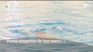 Prima competiție de înot sincron din România, la Târgu Mureş