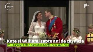 Kate şi William, şapte ani de căsnicie