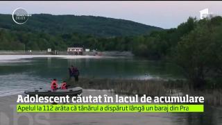 Un tânăr de 17 ani a fost căutat ore în şir într-un lac de acumulare de lângă Vălenii de Munte după ce ar fi căzut în apă în condiţii încă neclare