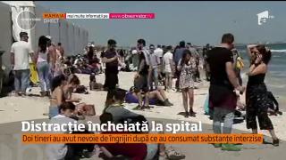 Distracție încheiată la spital pentru doi tineri care au consumat substanțe interzise