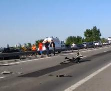 Carambol pe A2, șase oameni răniți. Patru mașini au fost implicate în accident