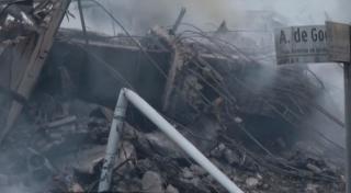 Bloc doborât de flăcări uriașe, în Brazilia. În miezul nopții, locatarii au început să strige și să fugă spre ieșire