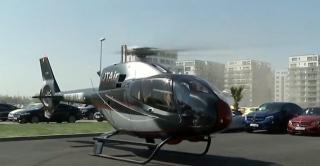 Pilotul elicopterului care a aterizat în parcarea unui club de lux din Mamaia a minţit!