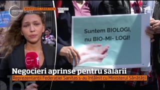 Negocieri aprinse pentru salarii! Reprezentanții Federației Sanitas s-au întâlnit cu Ministerul Sănătății