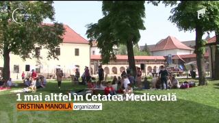 1 Mai altfel în Cetatea Medievală Târgu-Mureș