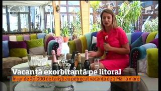 Vacanță exorbitantă pe litoral. Aproximativ 30.000 de turiști au petrecut de 1 Mai la mare