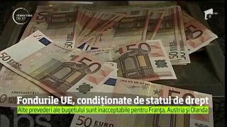 Ţările UE ar urma să fie sancţionate financiar dacă nu respectă criteriile statului de drept