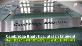 Firma Cambridge Analytica intră în faliment după scandalul Facebook