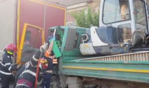 Şofer prins între fiare pe un bulevard din Timişoara! O manevră greşită putea să-i fie fatală