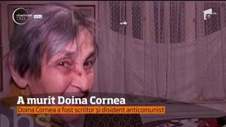 Doina Cornea, nume simbol în lupta anticomunistă, a murit la vârsta de 88 de ani