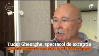 Maestrul Tudor Gheorghe, spectacol de excepție la Sala Palatului