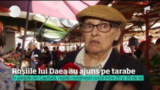 Programul Roşia românească dă roade! Primele roşii după ajutorul dat de Daea sunt pe tarabe