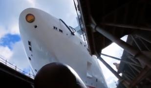 Vas de croazieră gigant pentru curse la Polul Nord cu 1.000 de oameni la bord, în construcţie la Tulcea