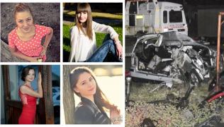 Noi informaţii tulburătoare despre accidentul din Jibou, în care au murit 4 fete. Şoferiţa ar fi accelerat în faţa trenului