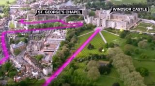 Nunta regală. Traseul pe care îl vor parcurge Harry şi Meghan după ce vor ieşi pe porţile castelului Windsor ca soţ şi soţie