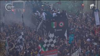 Haos la Torino, după ce Juventus a câștigat campionatul Italiei