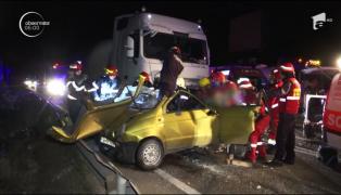 Accident grav pe Centura Capitalei