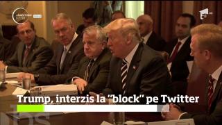 Donald Trump nu poate să-şi mai blocheze opozanţii de pe Twitter