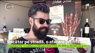 Rulotele cu mâncare nu sunt doar pe placul gurmanzilor. Pot aduce bani frumoşi cu investiţii mici