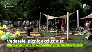Vedete din toate domeniile şi iubitori de natură sau de grătare s-au întâlnit la un picnic. exclusivist