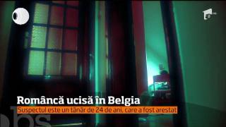 O româncă de 21 de ani stabilită în Belgia a fost ucisă cu 50 de lovituri de cuţit