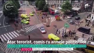 Atac terorist în Belgia. Atacatorul care a ucis două poliţiste şi un trecător, eliberat condiţionat să-şi vadă familia