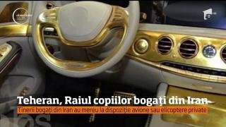 Capitala Iranului, raiul copiilor bogaţi