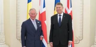 Prinţul Charles s-a întâlnit cu preşedintele şi premierul României